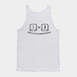 KEYS TO HAPPINESS Tank Top